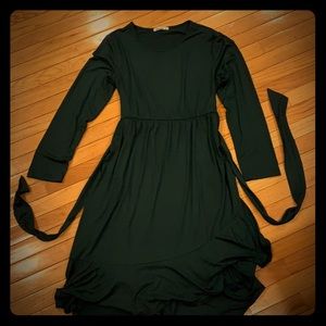 Lovely green tie dress. XL
